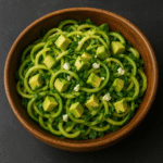 Zucchini Noodle Salad with Avocado