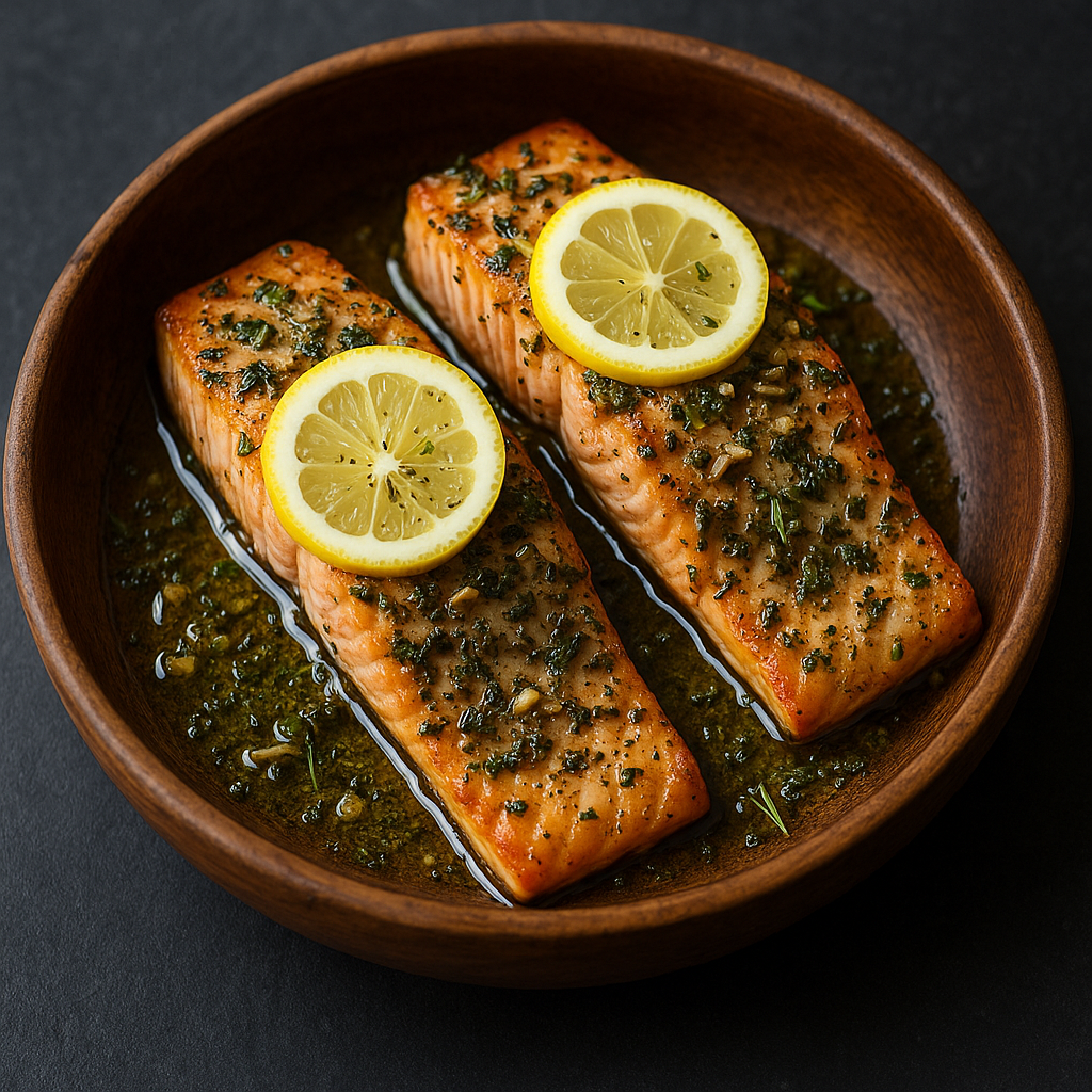 Lemon Herb Salmon Fillets