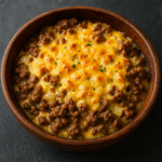 Keto Cheeseburger Casserole
