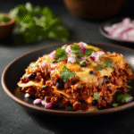 Ground Beef Enchilada Casserole