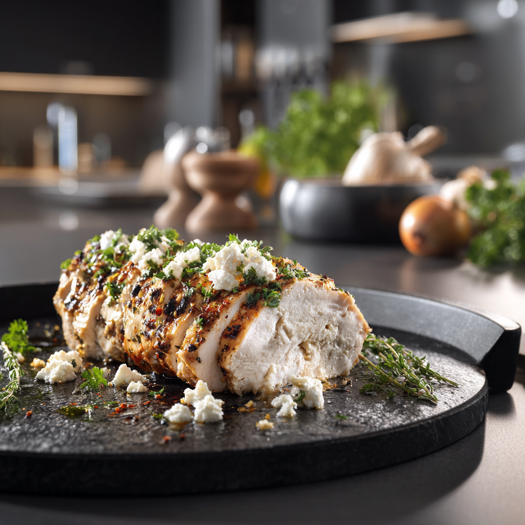 Hot Honey Feta Chicken