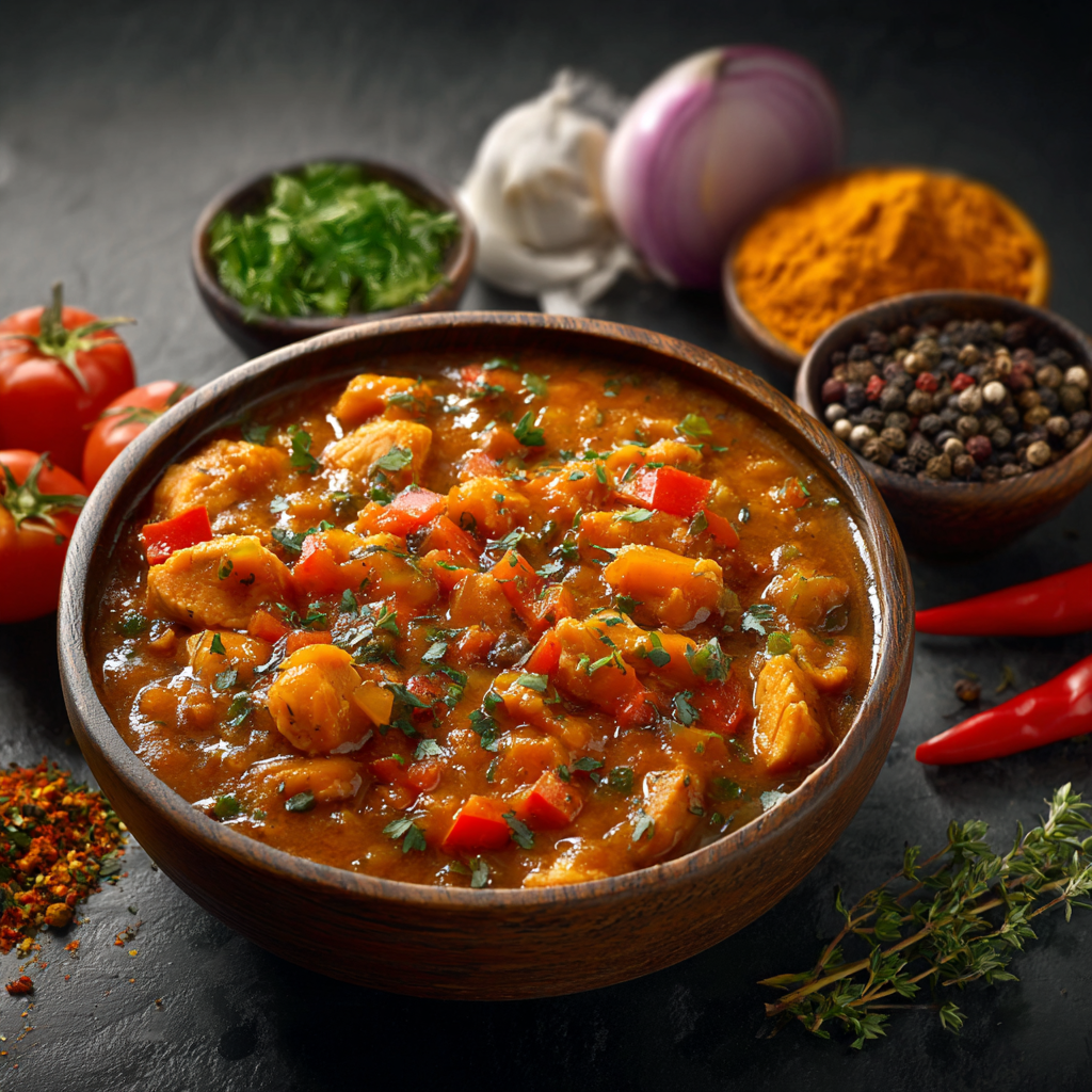 Pumpkin chicken chili 1