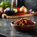 Smoky chipotle black bean chili 1