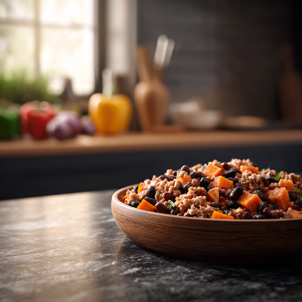 Turkey sweet potato chili 1